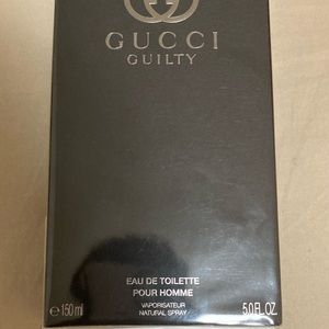 NWT Gucci Guilty Men’s Pour Homme Eau de Toliette Spray 5 Oz